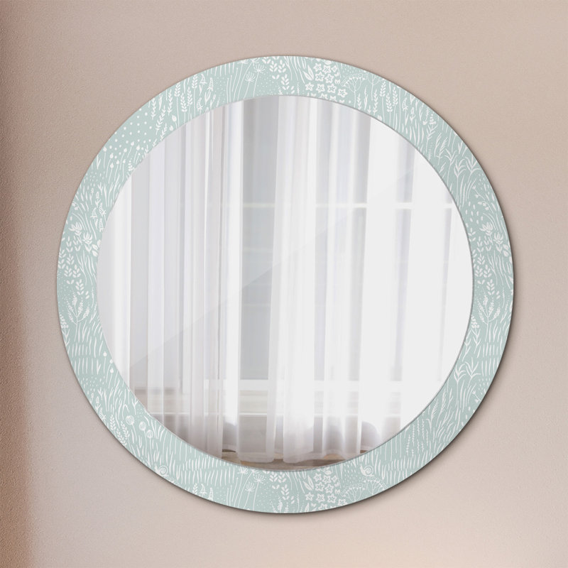 Huldar Glass Flat Wall Mirror