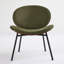 Chaise coquille polyvalente de style Mid-Century moderne avec dossier confortable-65915879
