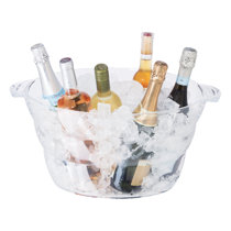 Double-Wall Iceless Flared Wine Bottle Chiller