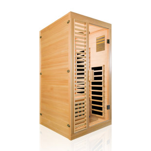 HomeMiYN Far Infrared Saunas for Home, 1 Person 5 Carbon Heaters