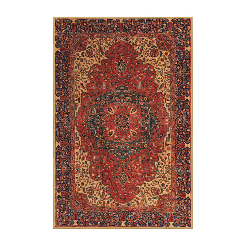 Tapis abstrait à motif abstrait moderne, Rectangle de 2 pi x 3 pi