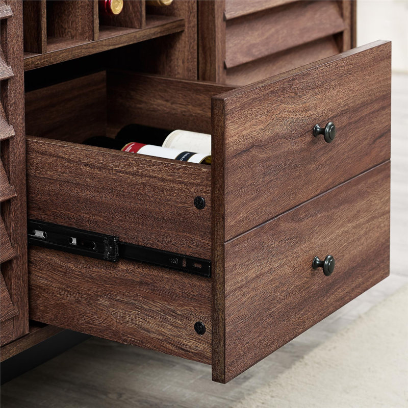 Mackinaw 47.3cm Bar Cabinet, Walnut