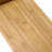 Mackaylah 42.5"H X 23.25"W Bamboo Vertical 6-Shelf Bookcase