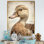«Brown Duck Elegance III» - Art mural animal canard