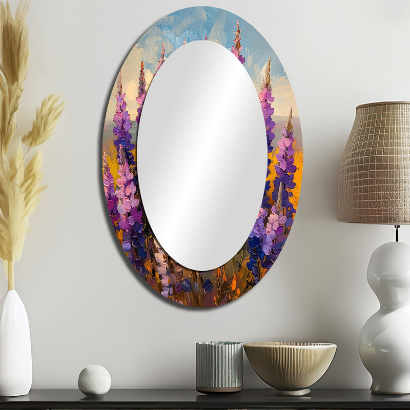 Miroir mural mauve, 36 po x 24 po