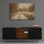  «Old Country Road» par Ashley Bradley, art mural en verre acrylique, 36 po x 24 po