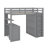 Jarrison Kids Twin Loft Bed with Drawers-1259550099