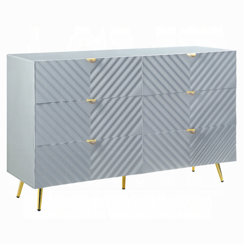 Commode Gaines, Gris