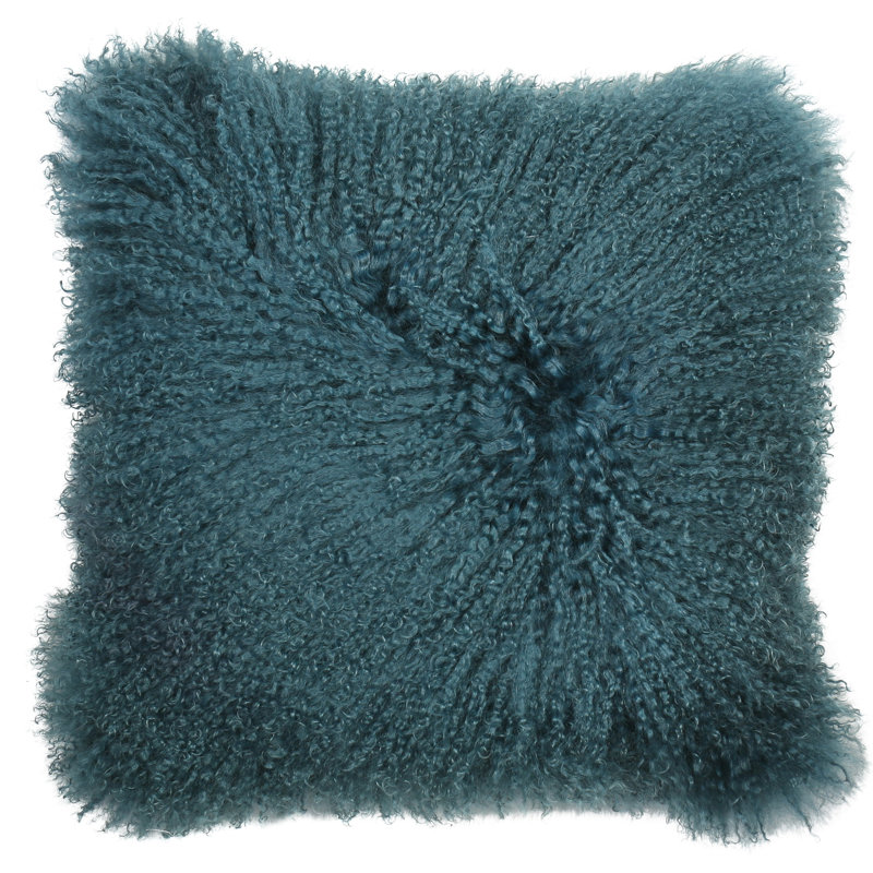 Omar Square Throw Cushion, Green