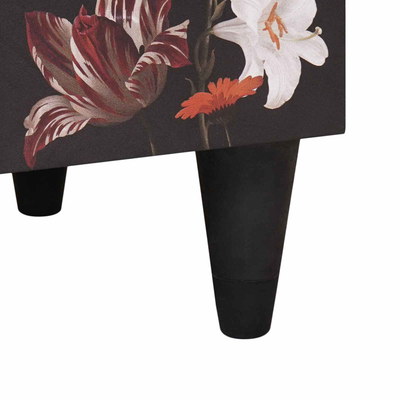 50cm W Solid Wood Bedside Table