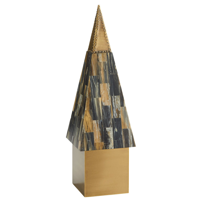 Sculpture du Caire, H 20 po x l 6 po x P 6 po
