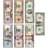 SP13426 Dollar Bill Yall Money Cash Rules Everything 7pack Cardboard Cutout Standee Standup