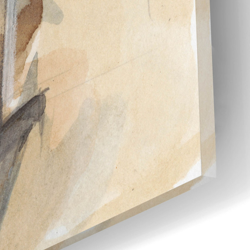 «Watercolor Instrument Study 4» par Ethan Harper, art mural en verre acrylique