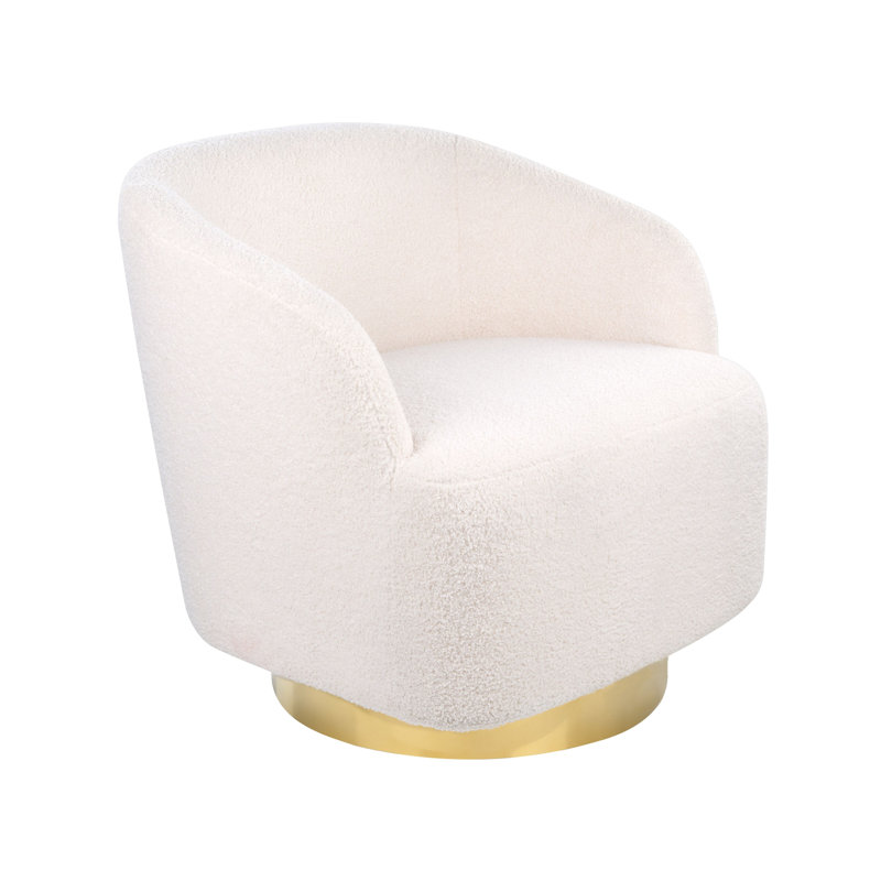 Theophania Upholstered Swivel Armchair