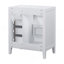 Meuble-lavabo de salle de bain sans lavabo, base d'armoire seulement, armoire de salle de bain avec tiroirs, structure solide-125034067