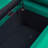 Upholstered Velvet Storage Bench With Cylindrical Arms And Iron Legs