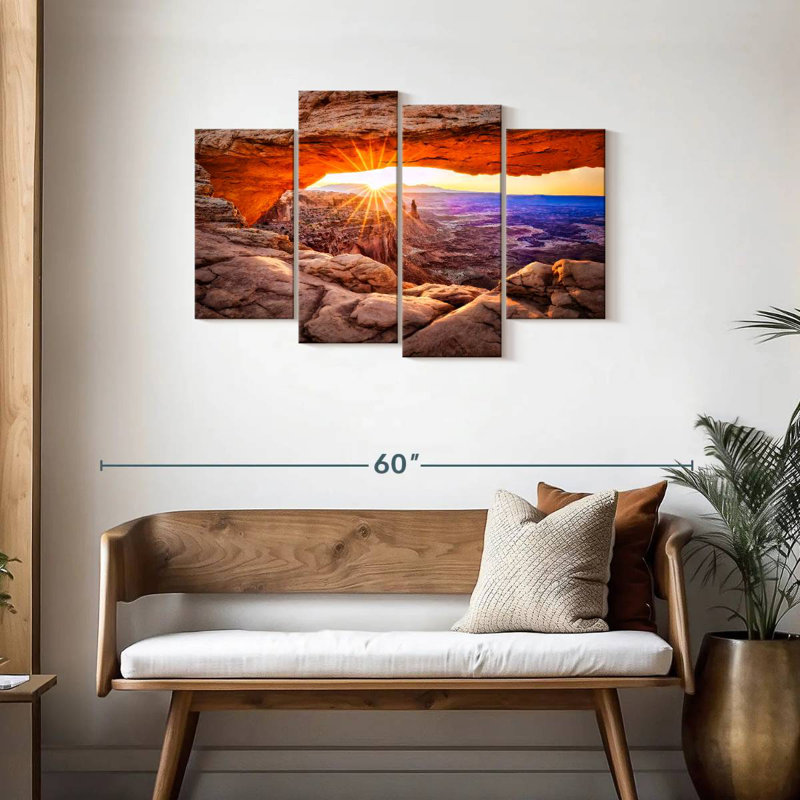 Alvord Mesa Arch Sunrise Canyonlands I, H 27 po x l 43 po