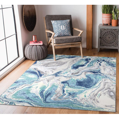 Abbdelrahmane Abstract Kilim Indoor / Outdoor Area Rug