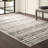Bethlyn Striped Ivory/Charcoal Area Rug-38027711
