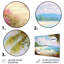Rourke - plage et océan, art mural-106089593-106089596