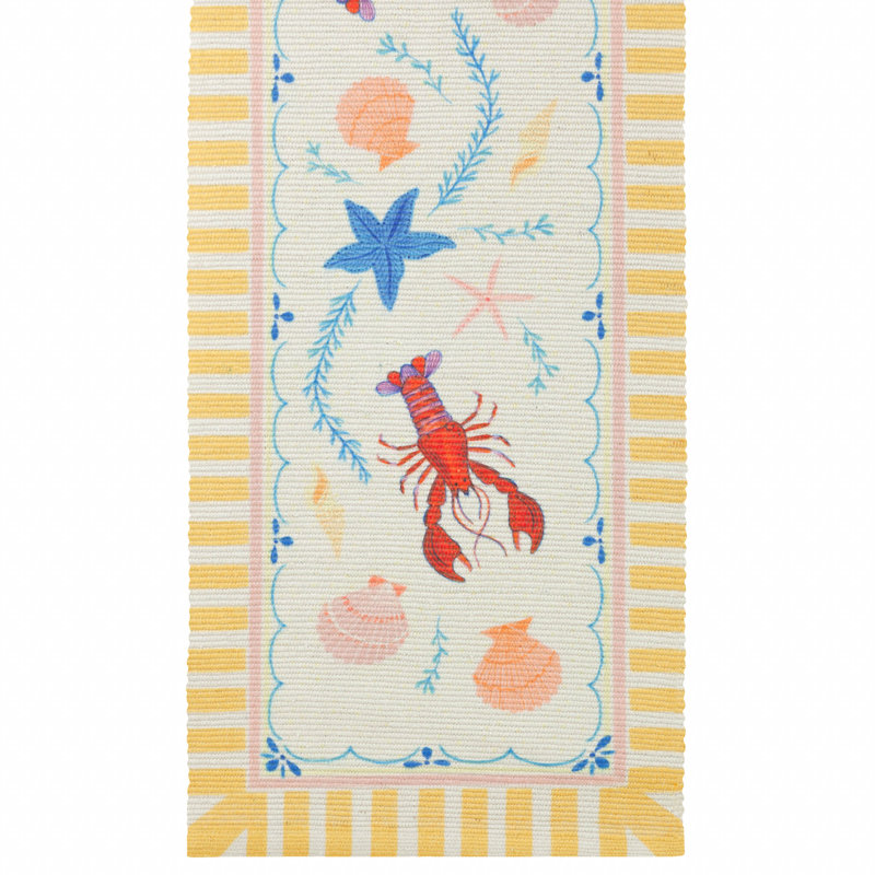 Brunch Stripes Indoor/Outdoor Table Runner, Rectangle 220cm L x 0.40cm D