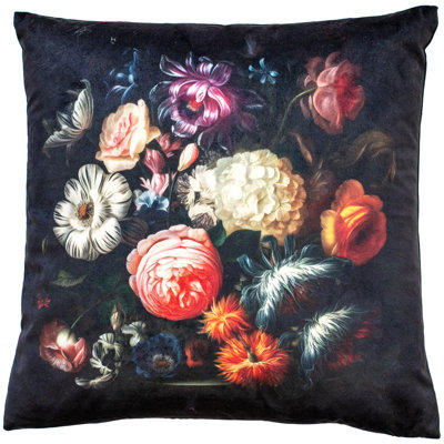 Rashard Abstract BERRY Sqaure Throw Cushion