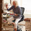 Chaise de bureau en filet Dillsboro