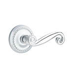 Scroll Passage (Hall & Closet) Door Lever with Round Rosette