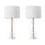 Lampe de table transparente 28 po Fifield
