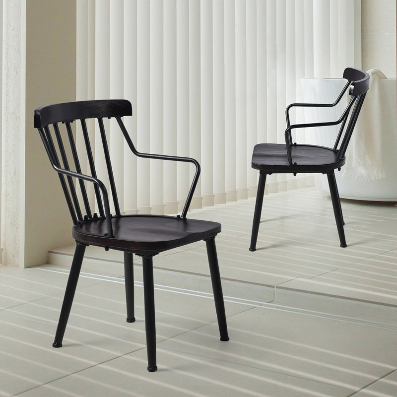 Tabouret en bois massif Brilyn, Petit tabouret (siège d'une hauteur de 16,5 po)