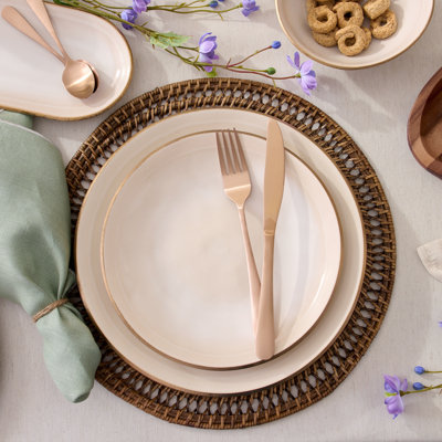 Edge 6 Piece Dinner Plate Set