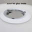 Abat-jour en verre opale Modern-1043433429