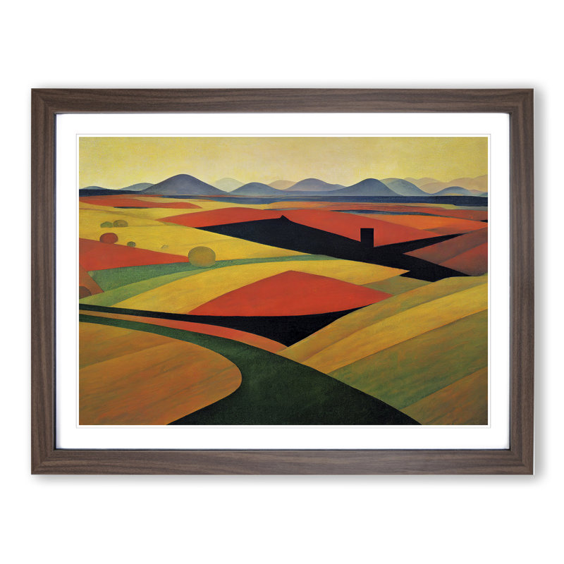 Beauteous Autumn Meadow - Framed Print, 34cm H x 46cm W x 2cm D