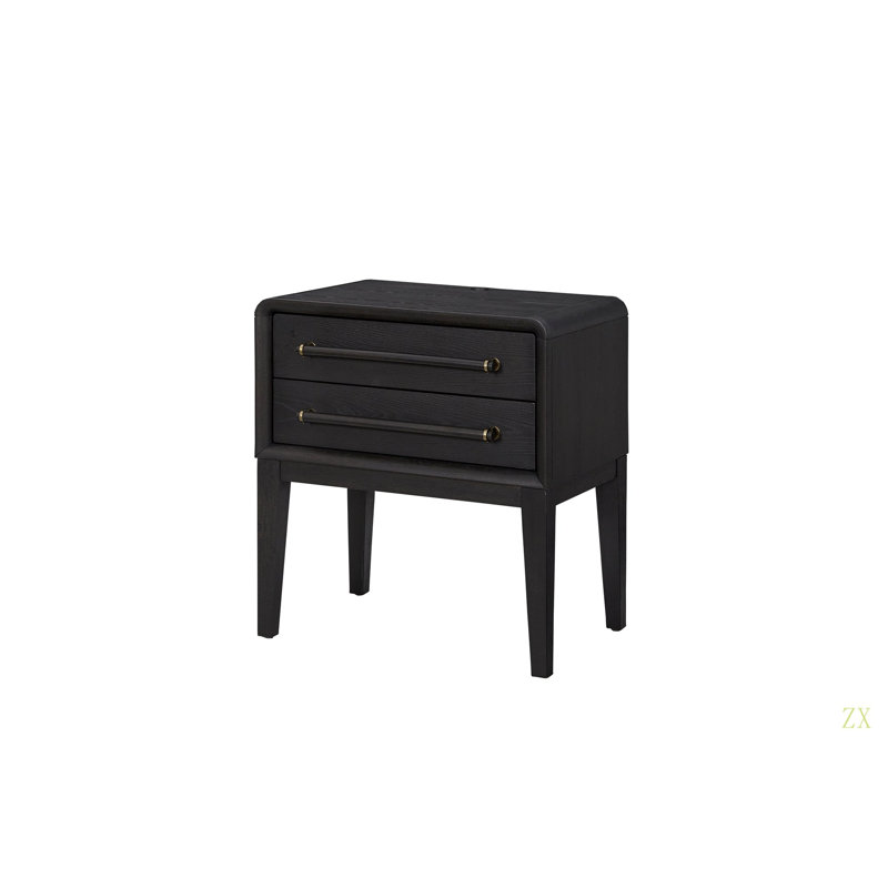 Petite table de chevet - poivre