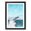 Jumping Dolphin - Single Picture Frame Painting on MDF-57078294-57078296