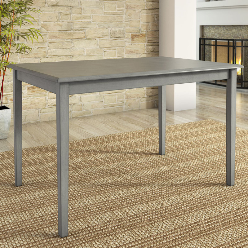 Alexa-Mae Dining Table, Antique Gray, 30" H x 32" W x 48" L