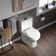 1.28 GPF Round Compact One Piece Dual-Flush Toilet with Soft-Closing Seat,MAP Flushing 1000G
