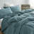 If My Bed Was a Hippo - Coma Inducer® Oversized Queen Comforter - Tanzania Teal-120884367-120884370