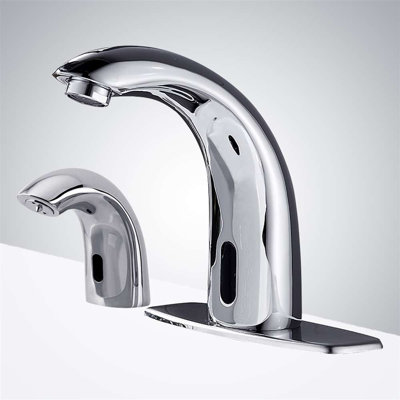 BathSelect Cana Motion Touchless Sensor Faucet & Automatic Liquid Foam Soap Dispenser