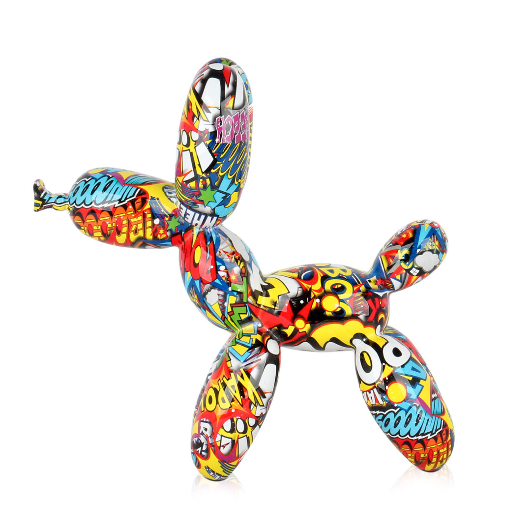 Skulptur Dog Balloon Small Vanmeter