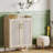 Shoe Cabinet, 6-Tier Shoe Storage Cabinet With Doors And Shelves, Farmhouse Shoe Cabinet-549100323