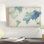 «Watercolor World Popp» par Grace Popp, reproduction d'art sur toile