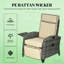 Méridienne inclinable, Fauteuil inclinable d'extérieur