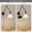 Ensemble de 2 appliques murales articulées et câblées-856685842