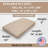 Memory Foam Infused Futon Mattress Full XL – Washable Removable Cover, Heavy-Duty Zipper, Thick Foldable Sofa Bed Cushion for Guest Room, Apartment, Dorm (Frame NOT Included)-115616346