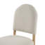 Chaises de salle à manger rembourrées (ensemble de 2)