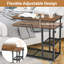 Adjustable Height Steel Writing Desk