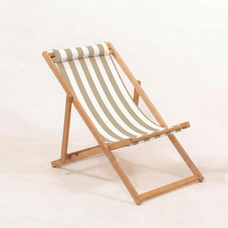 Chaise longue de jardin, Brown
White