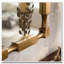 Miroir mural doré de style bambou