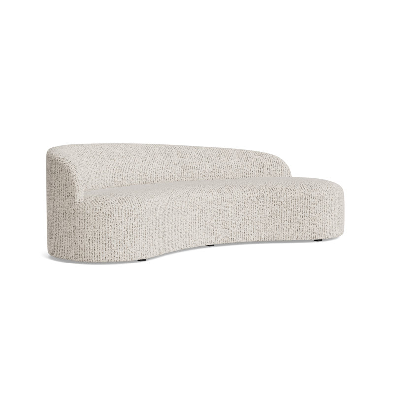 Sofia Left Arm Sofa, Marshmallow - Toast